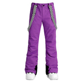 MARKERWAY Women's Waterproof Ski Bib Pants